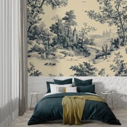 Custom Wallpaper European Southeast Asian Plants Children's Room Living Room Bedroom Background Wall Decoration Wallpaper Mural