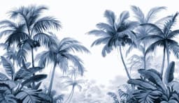 Custom Wallpaper European Southeast Asian Plants Children's Room Living Room Bedroom Background Wall Decoration Wallpaper Mural