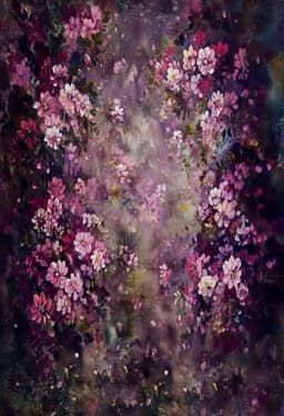 Mehofond Photography Background Oil Painting Flowers Abstract Texture Kids Birthday Adult Portrait Decor Backdrop Photo Studio