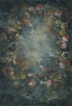Mehofond Photography Background Oil Painting Flowers Abstract Texture Kids Birthday Adult Portrait Decor Backdrop Photo Studio