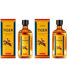 3.38 Ounces Tiger Joint Skin Moisturizing Care Oil, Specifically Designed for Joint Skin, Focusing on Daily Joint Skin Care, with a Refreshing Texture That Is Easily Absorbed and Non-Sticky, Can Moisturize the Skin, Suitable for All Skin Types, Can Be Used as a Core Step in Daily Body Care, for Basic Joint Skin Care, Meeting the Daily Needs of Joint Skin Care, Suitable for the Elderly and Fitness Enthusiasts