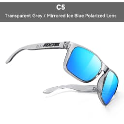 KDEAM Classic Fishing Polarized Sunglasses Large Size 148mm Overall Width Photochromic Sun Glasses For Driving Jogging Riding