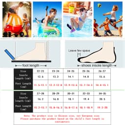 Summer Children Unicorn Dinosaur Swimming Shoes Outdoor Beach Wading Shoes Kids Quick-Dry Water Shoes Barefoot Sports Socks