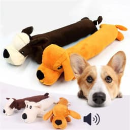 Fill Plush Pet Chew Toys for Small Medium Dogs Squeaky Puppy Dog Stuff Toy Poodle Pomeranian Mascotas Clean Teeth Accessories