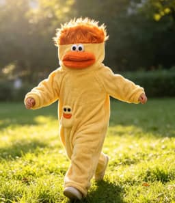 Big Mouthed Monster Jumpsuit Pajamas With Thick Velvet For Warmth Ugly And Cute Can Be Worn As An Outerwear Holiday Gift