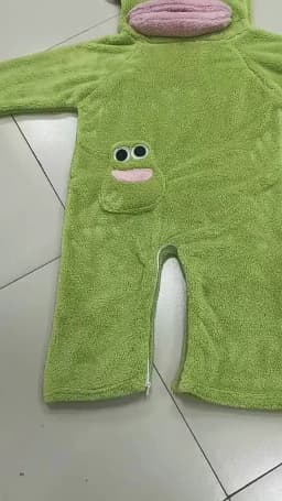 Big Mouthed Monster Jumpsuit Pajamas With Thick Velvet For Warmth Ugly And Cute Can Be Worn As An Outerwear Holiday Gift