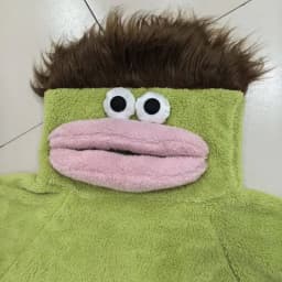 Big Mouthed Monster Jumpsuit Pajamas With Thick Velvet For Warmth Ugly And Cute Can Be Worn As An Outerwear Holiday Gift