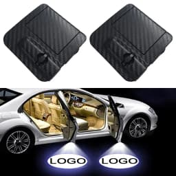 1PC New Car Door Logo Led Welcome Night Light Projection LED Emblem Lamp DC 5V Projector Ghost Shadow Lights Car Accessories Kit