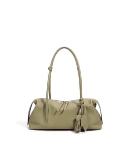 2026New Women's Casual Top Grain Leather Shoulder Bag Large Capacity Soft Pillow Handbag Underarm Tote for Daily Commute