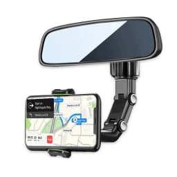 Rearview Mirror Phone Holder for Car 360° Rotating Phone Mount GPS Holder Universal Car Phone Holder For iPhone Xiaomi HUAWEI