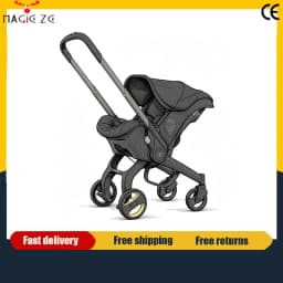 Compact 2-in-1 Dona Stroller Baby Stroller with Car Seat Lightweight Buggy Foldable Portable Pram New Model Travel Carriage Bestselling