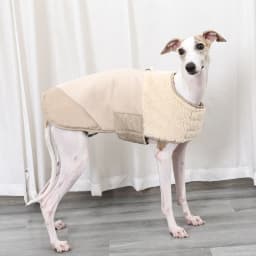 Winter Dog Clothes Warm Sherpa Suede Dog Coat for Small Medium Dog Classical Windproof Fleece Dog Jacket Puppy Chore Coat Outfit