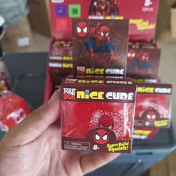 NeeDoh Spider Cube Maltose Squishy Ice Cube Fidget Toy Slow Rebound Stress Relief Squeeze Gadget