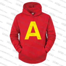 Alvin and The Chipmunks 2026 Fashion Unisex Casual Sportswear Men's Hoody Alvin Chipmunk Cosplay Costume Kid Adult Pullover Top