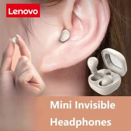 Lenovo SK19 Mini Wireless Bluetooth 5.3 Earphones Invisible Sleep Headphones for Huawei Xiaomi Noise Reduction Headsets
