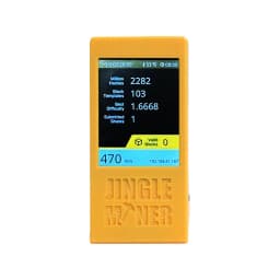 Jingle Miner BTC Solo Lottery Monitor 520Kh/s 1W Bitcoin Miner WIFI Brand NEW 10mV Hashrate Crypto Machine Lucky MinerIn Stock