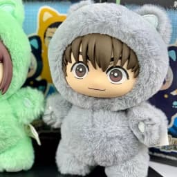 Hot Genuine In Stock Jujutsu Kaisen Cat Ear Plushie Series Blind Box Gojo Satoru Suguru Fushiguro Toji Kawaii Doll Figure Gift