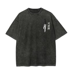 Toji Fushiguro Maki Zenin T-shirt Jujutsu Kaisen Blood Manga T Vintage Washed Oversized Retro Anime Harajuku Men Streetwear Top