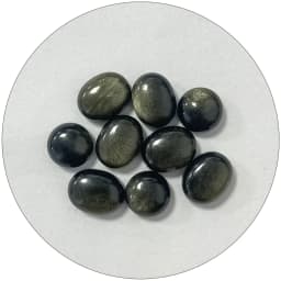 5 Pieces/Bag Loose Stones Natural Moonstone Larimar Amber Stone High Quality Natural Stone DIY Accessories for Jewelry Wholesale