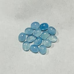 5 Pieces/Bag Loose Stones Natural Moonstone Larimar Amber Stone High Quality Natural Stone DIY Accessories for Jewelry Wholesale