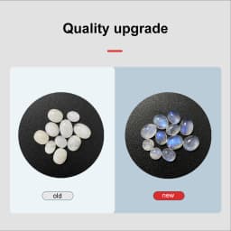5 Pieces/Bag Loose Stones Natural Moonstone Larimar Amber Stone High Quality Natural Stone DIY Accessories for Jewelry Wholesale