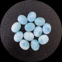 5 Pieces/Bag Loose Stones Natural Moonstone Larimar Amber Stone High Quality Natural Stone DIY Accessories for Jewelry Wholesale