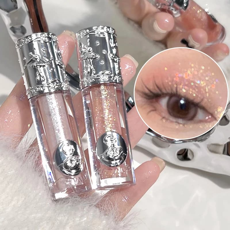 Balletism Liquid Eyeshadow Liquid Fine Shimmer High Light Eyeshadow delicate everything with influencer