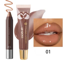 Matte Soft Mist Lip Liner Lipsticks 8 Colors Smooth and Pigmented Non-Stick Chocolate Lipsticks