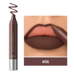 Matte Soft Mist Lip Liner Lipsticks 8 Colors Smooth and Pigmented Non-Stick Chocolate Lipsticks