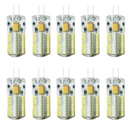 6- 10pcs G4 Led Bulb 2W 12V/AC220V 3014SMD 24led Warm/Cold White 360 Degree Angle Chandelier Light Replace Halogen Lamp
