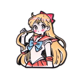Cartoon Anime Brooches For Women Kawaii Enamel Pin Fashion Metal Badge Jewelry Clothing Backpack Accessories Girls Gift