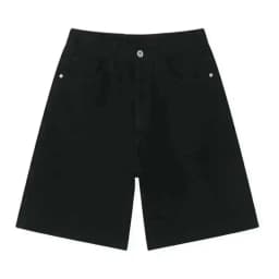 IEFB Summer Denim Shorts Men's Loose Korean Style Retro Short Jeans Fashion Washed Casual Knee Length Pant New Streetwear 9A8588
