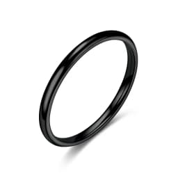 Freeteeme Punk 2mm/4mm/6mm/8mm Wide Simple Rings for Women Men Stainless Steel Smooth High Polished Wedding Finger Rings Jewelry