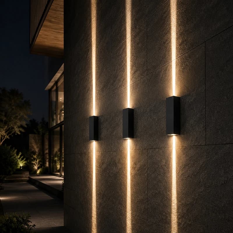 Modern Minimalist 12W LED Outdoor Wall Light Waterproof IP65 Up Down Narrow Beam Aluminum Porch Sconce Garden Lamp AC85-265V
