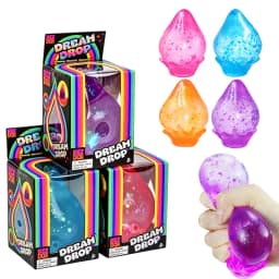 Schylling Needoh Dream Drop Raindrop Squishy Sensory Toy Maltose Slow Rebound Non-toxic Anxiety Relief Autism Portable Toy Gift