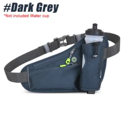 Fanny Pack with Water Bottle Holder Crossbody Bag with Extension Strap Running Belt Hydration Waist Pack for Walking Running