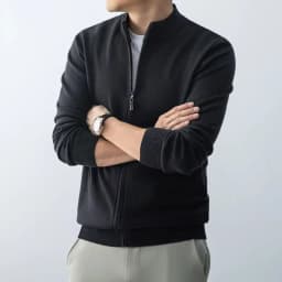Animal Game Men's Zipper Cardigan Sweater Slim Fit Sweaters Stand Knitwear Jumper Warm Cold Blouse Zip Long Sweatcoats