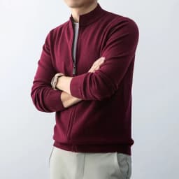 Animal Game Men's Zipper Cardigan Sweater Slim Fit Sweaters Stand Knitwear Jumper Warm Cold Blouse Zip Long Sweatcoats