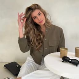 Women Fashion Jacket Solid Color Coat Autumn Winter Button Baseball Aviator Cropped Jackets For Women Long Sleeve Crop Outerwear