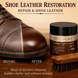 All-Purpose Leather Care Balm, Soften, Restore & Add Water-Resistant Shine