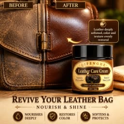Leather Restoration Balm, Condition, Protect & Minimize Scratches on All Leather Items