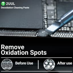 2UUL SC15 Deoxidation Cleaning Paste Easy-to-Clean for Mobile Phone Repair PCB Solder Joint Deoxidation Solder Paste Tool