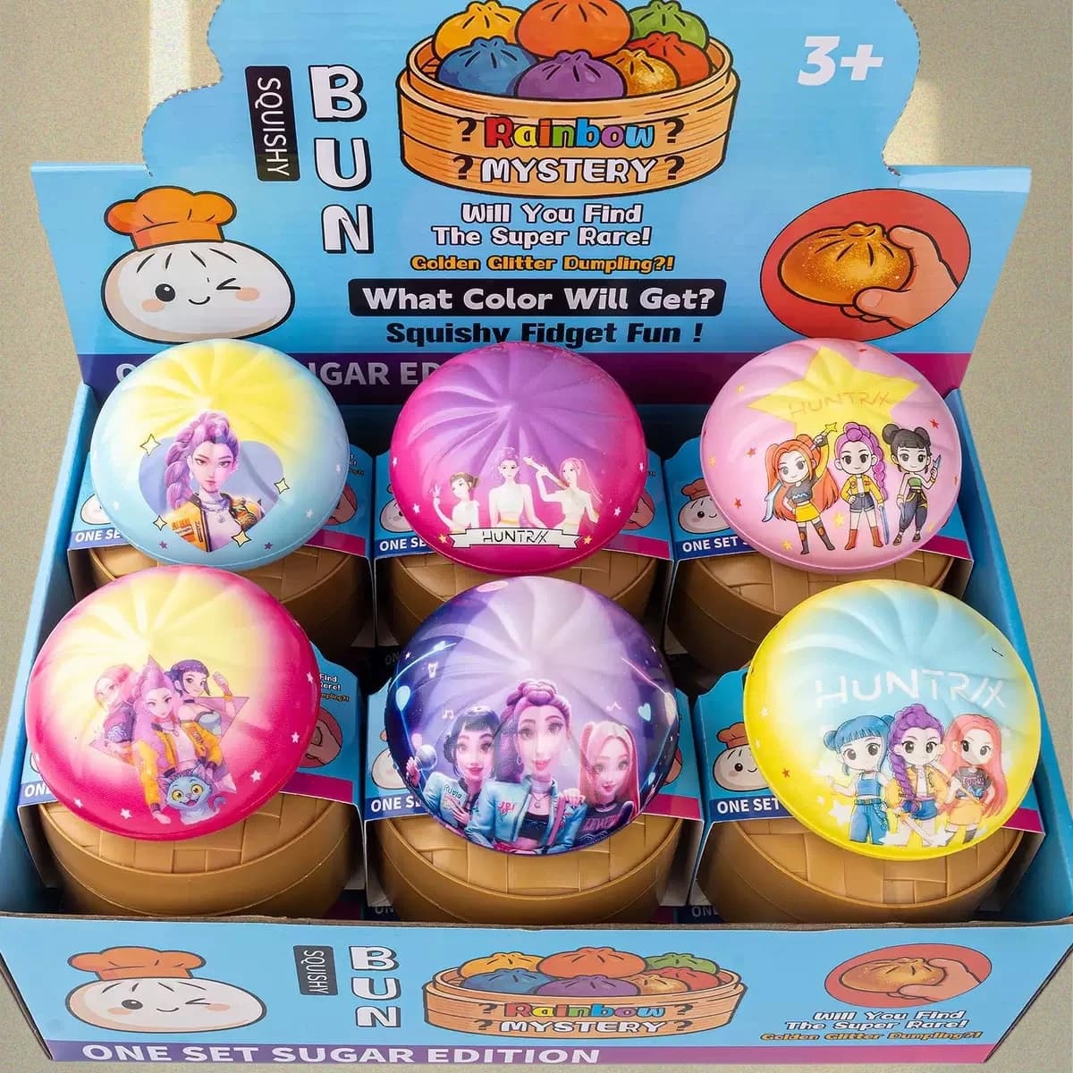 New Witch Hunter Squishy Dumpling Rumi Decompression Toy Cartoon Movie Squeeze Fidget Ornament Anti Stress Desk Decor