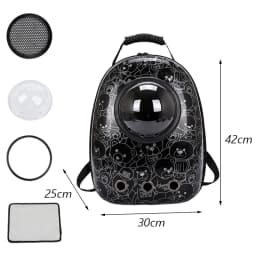 Cartoon Print Cat Backpack Carrier Pet Outdoor Travel Supplies for Cats Kitten Breathable Cat Transport Bags Mochila Para Gato