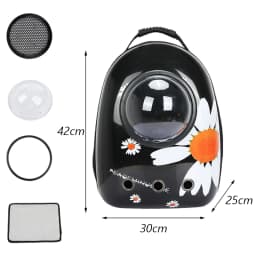 Cartoon Print Cat Backpack Carrier Pet Outdoor Travel Supplies for Cats Kitten Breathable Cat Transport Bags Mochila Para Gato