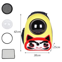 Cartoon Print Cat Backpack Carrier Pet Outdoor Travel Supplies for Cats Kitten Breathable Cat Transport Bags Mochila Para Gato