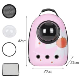 Cartoon Print Cat Backpack Carrier Pet Outdoor Travel Supplies for Cats Kitten Breathable Cat Transport Bags Mochila Para Gato