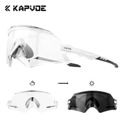 KAPVOE Outdoor Sports Hiking Women Bicycle Cycling UV400 Goggles Men Photochromic Cycling Sunglasses Road Driving Bike Glasses