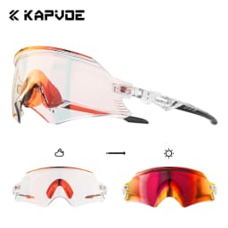 KAPVOE Outdoor Sports Hiking Women Bicycle Cycling UV400 Goggles Men Photochromic Cycling Sunglasses Road Driving Bike Glasses