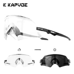 KAPVOE Outdoor Sports Hiking Women Bicycle Cycling UV400 Goggles Men Photochromic Cycling Sunglasses Road Driving Bike Glasses